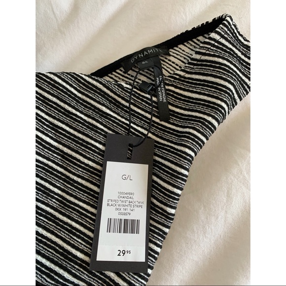 Twist Back Tank from Dynamite - Picture 6 of 7